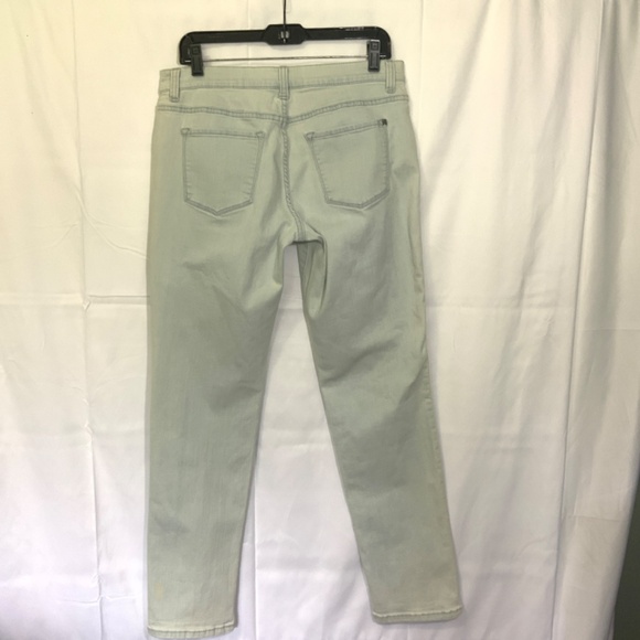 Victoria's Secret Light Wash Denim Jeans VS BOYFRIEND Size 8 pre-owned soft - Picture 5 of 13
